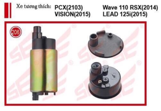Mô Tơ Bơm Xăng Wave 110 Rsx, Vision 2015. - 206