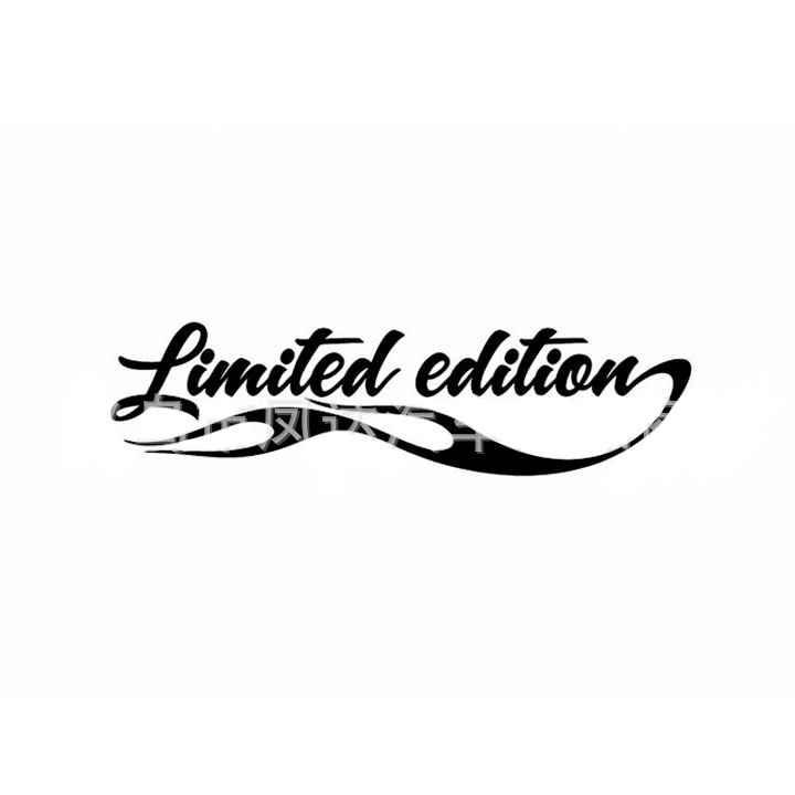 Tem decal Limited edition dán trang trí xe S066