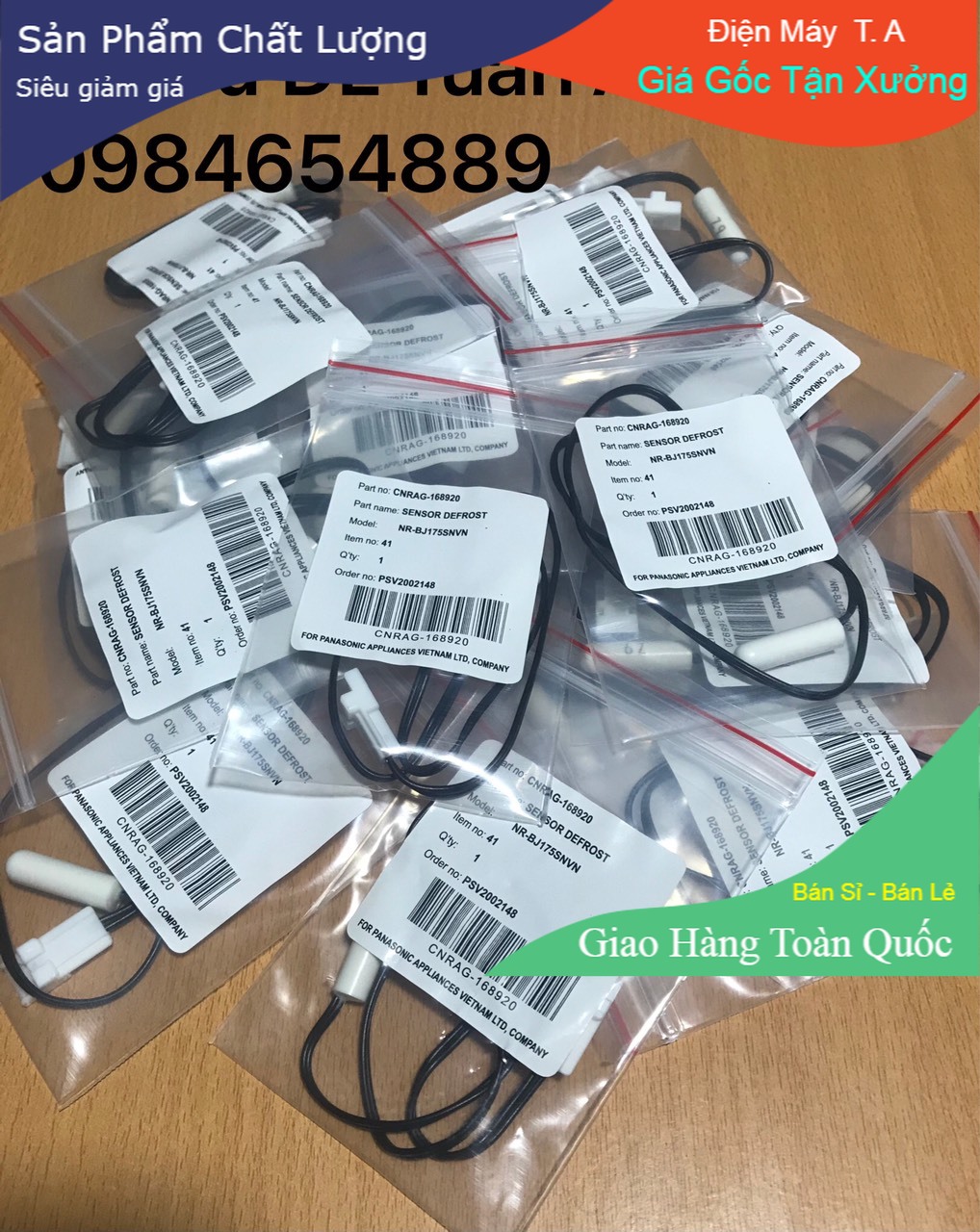 Combo 2 Sensor Cảm Biến Tủ Lạnh Panasonic chính hãng