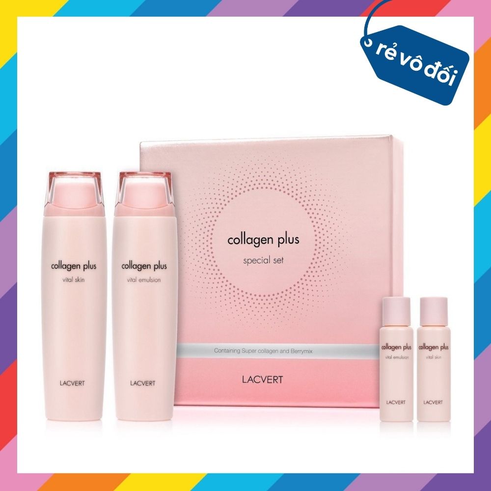 Bộ Sản Phẩm Giàu Collagen Lacvert Collagen Plus Vital Special Set