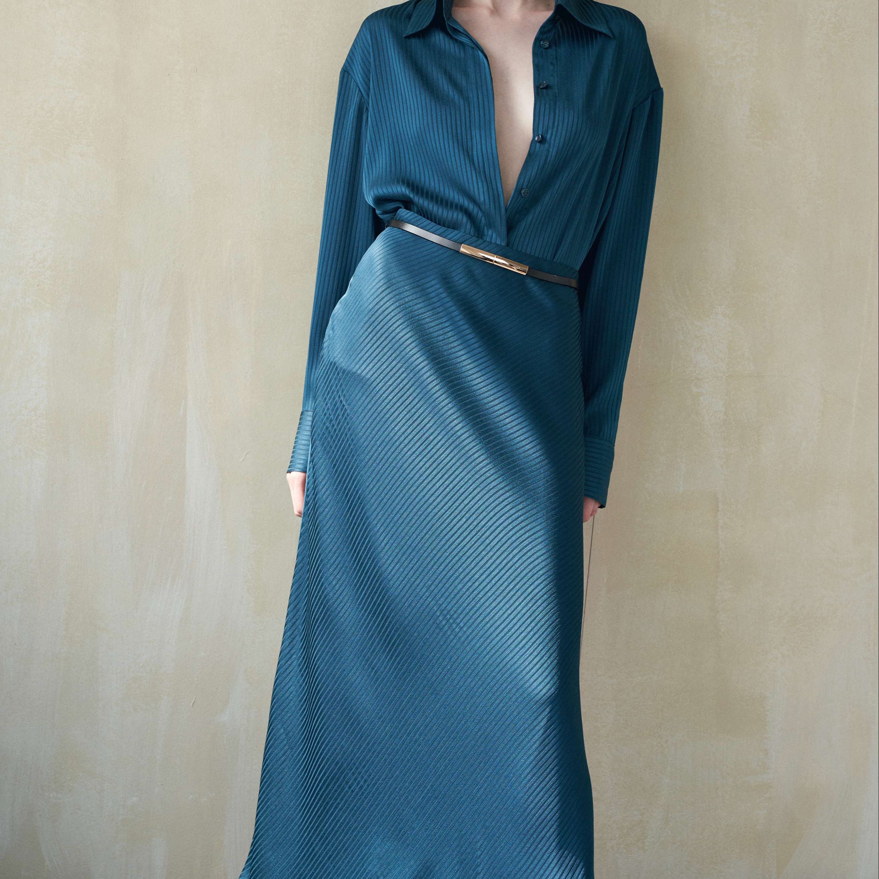 GEORGIA BIAS SKIRT - CHÂN VÁY LỤA