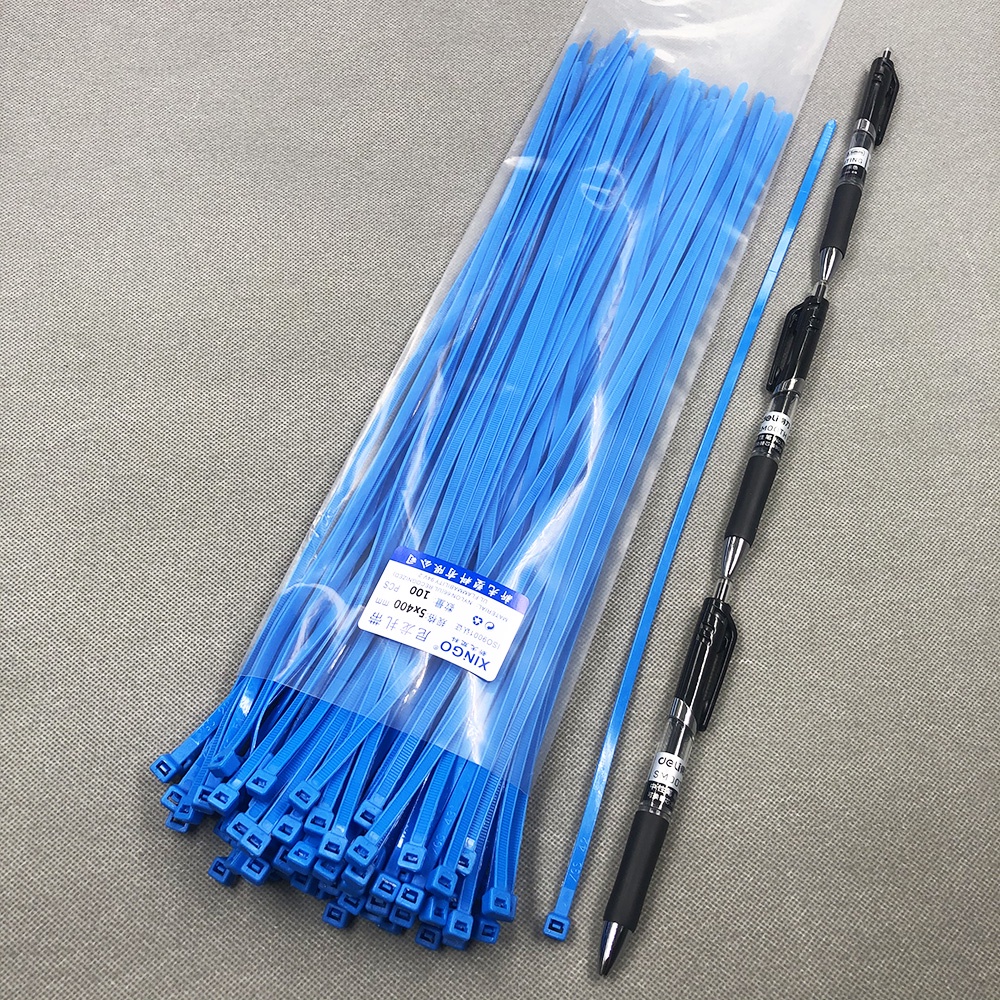 Dây thít nhựa lạt rút nhựa bó 20 cái 15cm dây thít chịu lực loại màu sắc