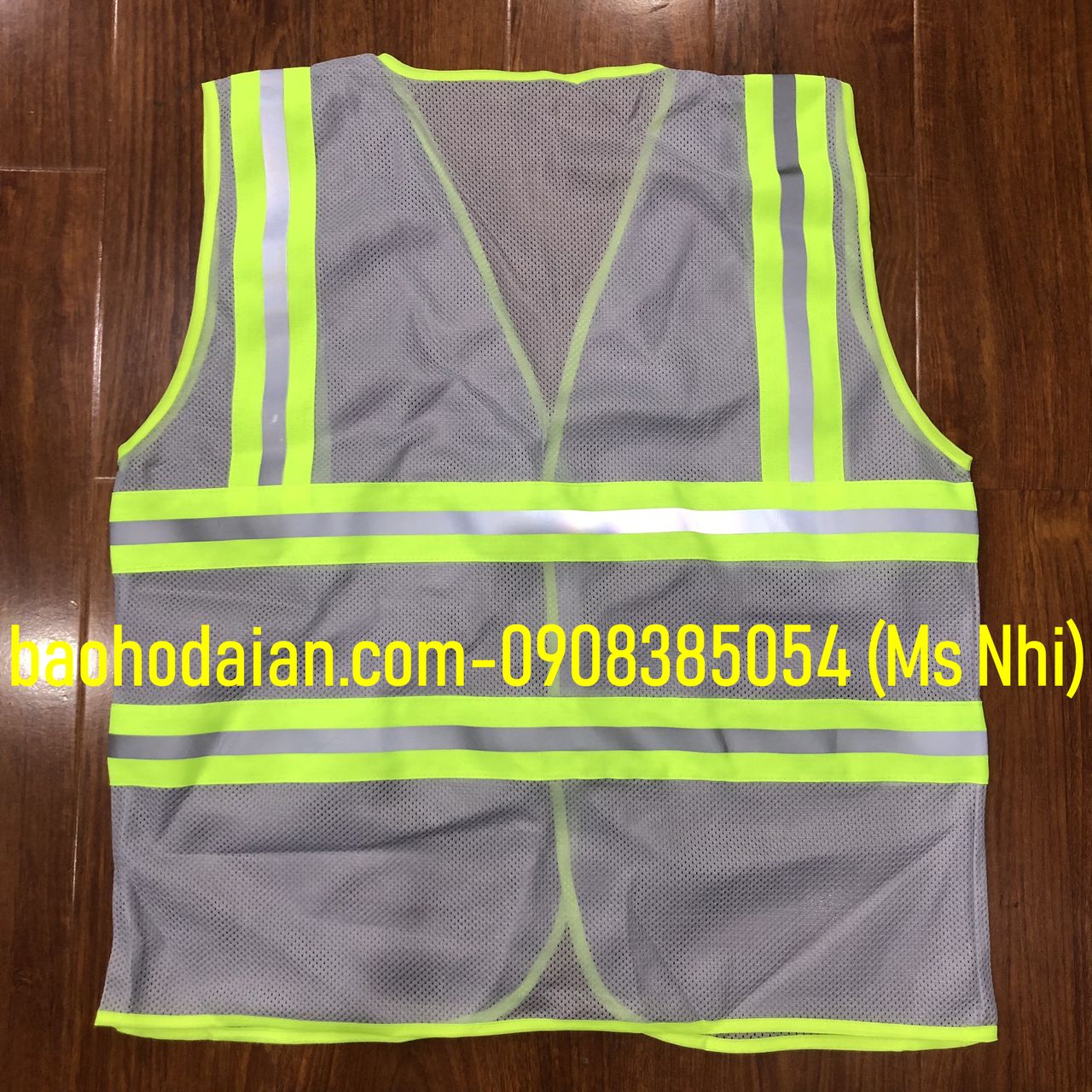 Áo phản quang chất vải lưới giá rẻ