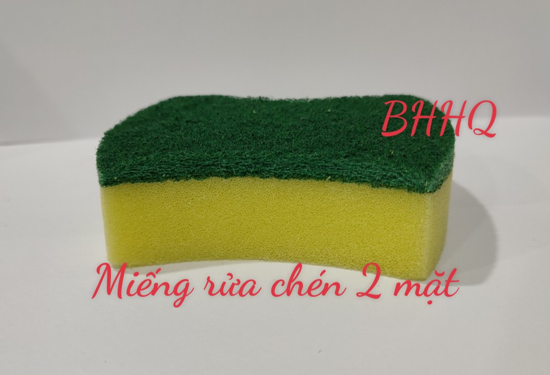Combo 2 miếng rửa chén bát 2 mặt siêu sạch 3S