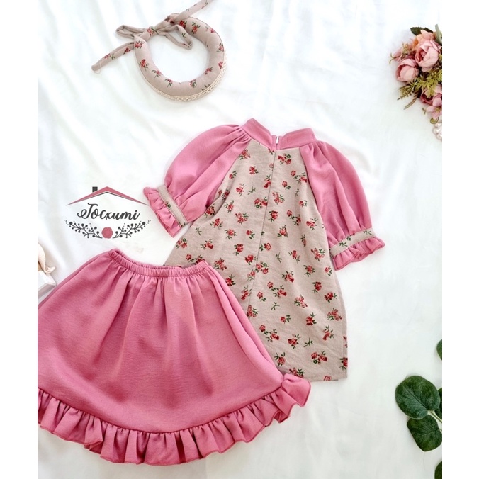 [TẶNG KÈM MẤN] SET ÁO DÀI CÁCH TÂN CHO BÉ YÊU [THIẾT KẾ] - Tocxumi House