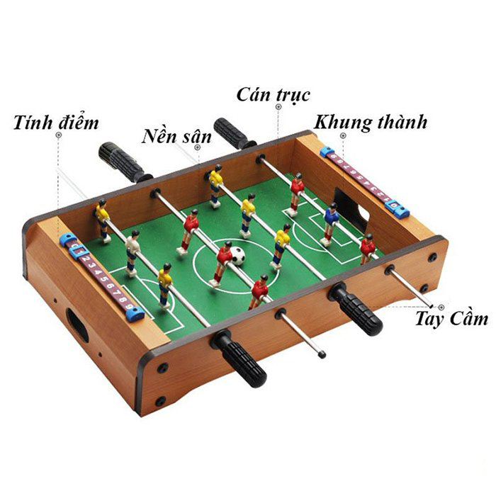 Đồ Chơi Bàn Bi Lắc Sân Bóng Đá Mini