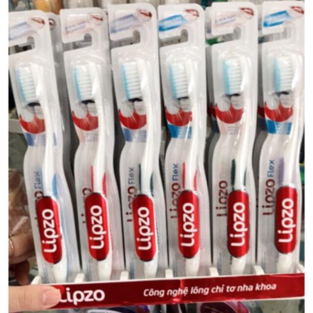 ( Bán sỉ ) 48 Bàn chải đánh răng Lipzo Flex