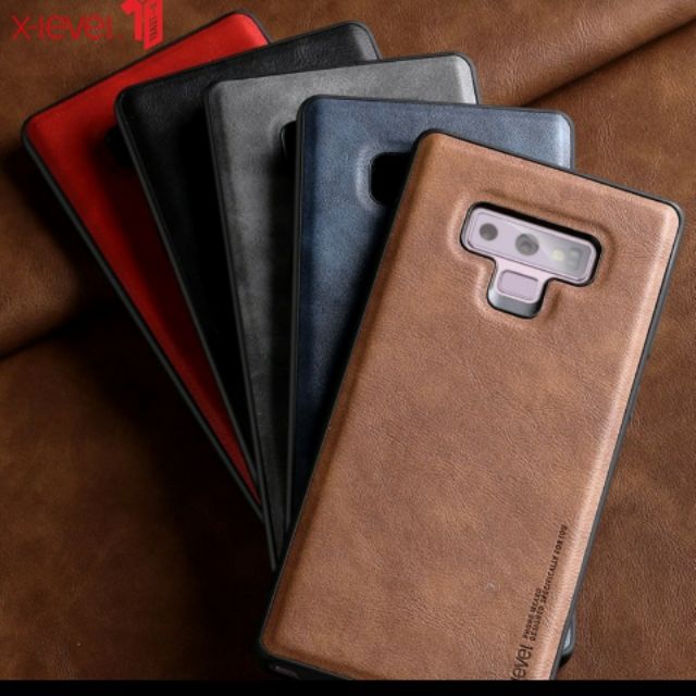 Ốp lưng galaxy note 9 da PU hiệu Xlevel cao cấp