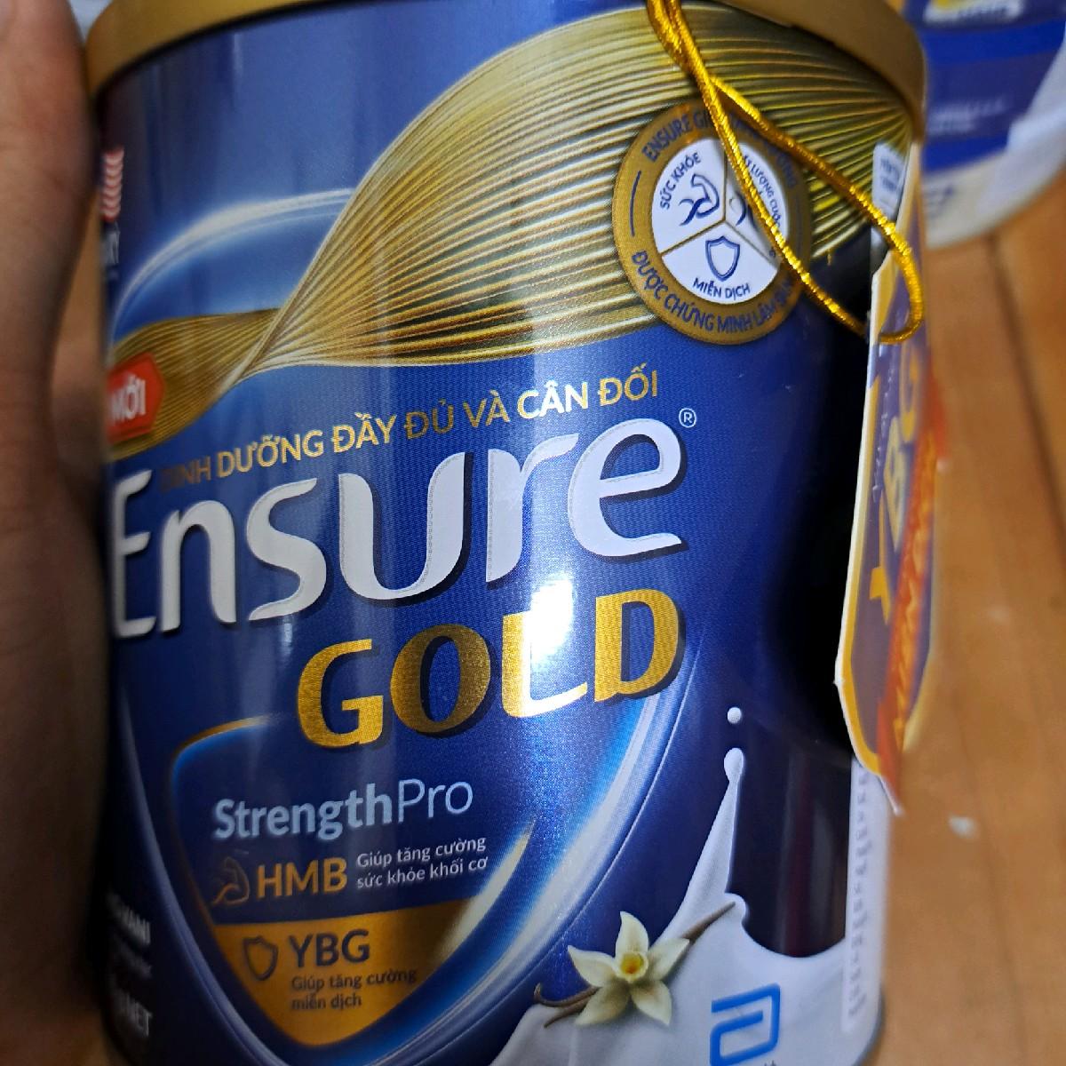 Sữa Ensure Gold bột có HMB và YBG 380g