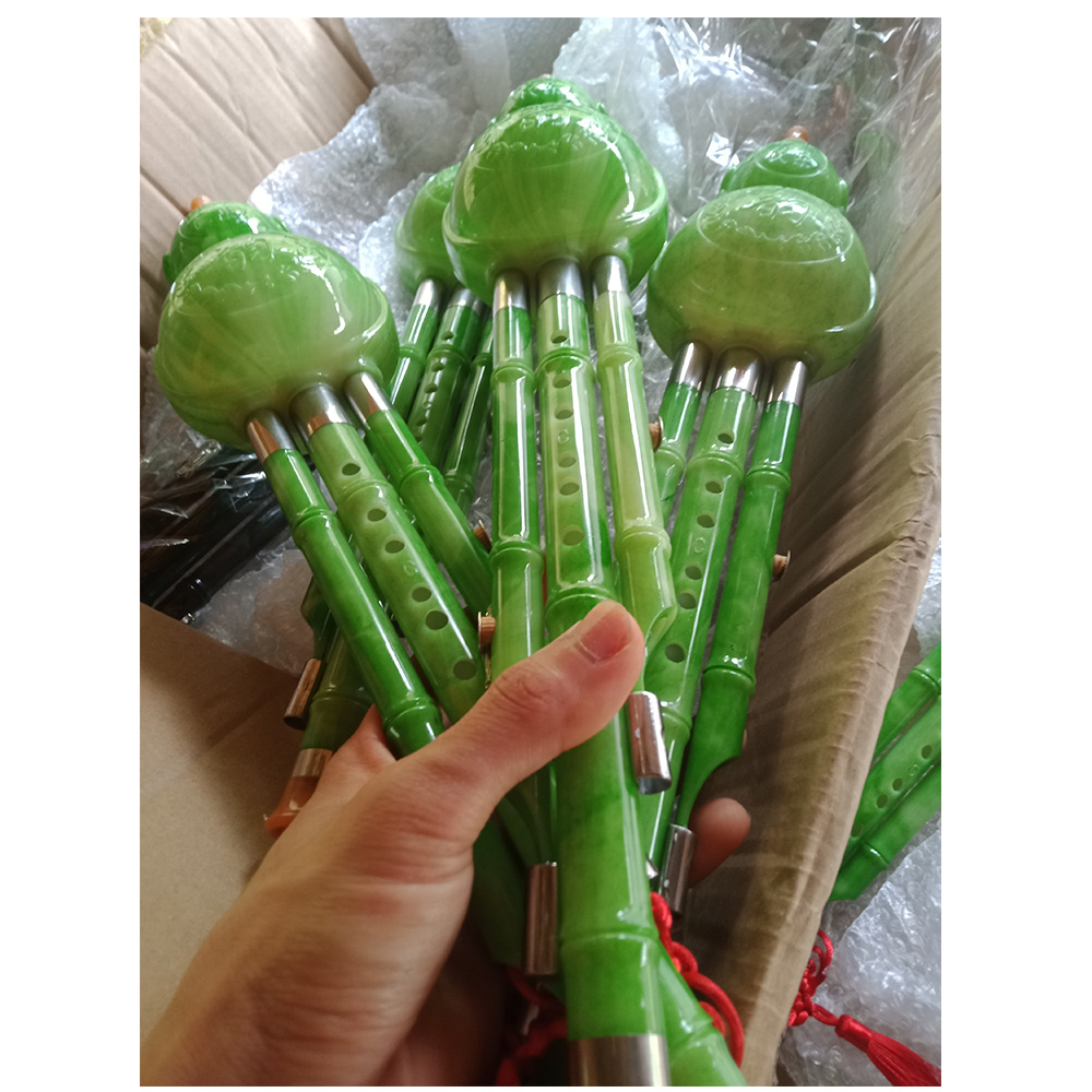 Sáo Bầu 2 Bè Màu Xanh Ngọc