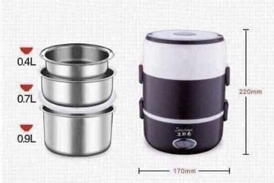 Cặp lồng ủ cơm cắm điện văn phòng