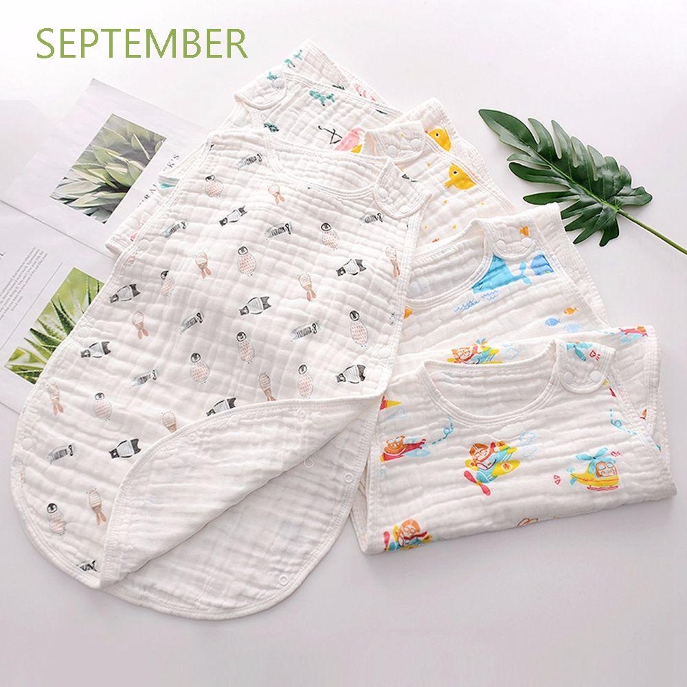 Túi ngủ mùa hè bằng cotton họa tiết hoạt hình phong cách Hàn Quốc cho bé