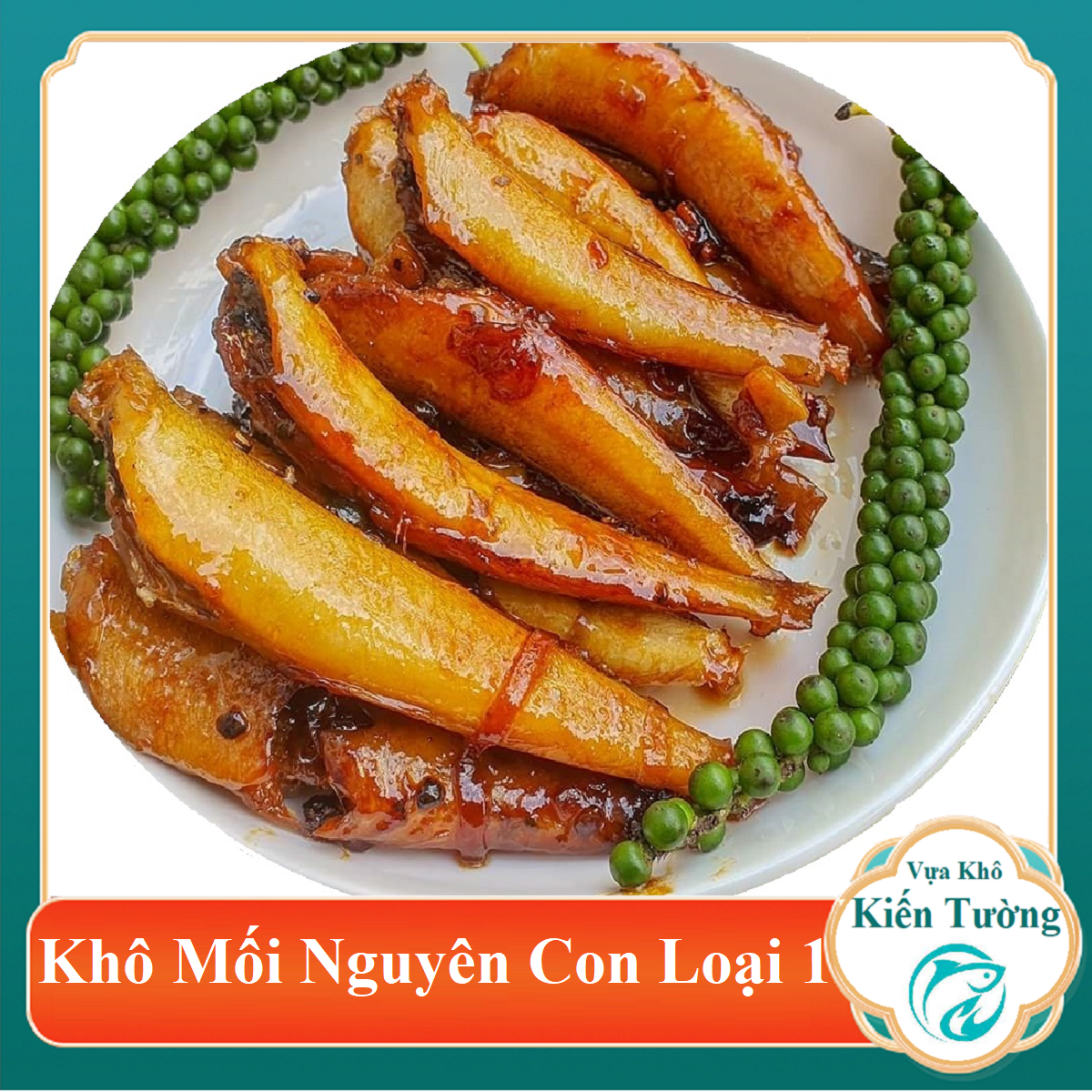 1 KG Khô Cá Mối Nguyên Con sạch làm Cá Món chiên riêm nướng đều ngon- đặc sản nổi tiếng Cà Mau- Vựa Khô Kiến Tường