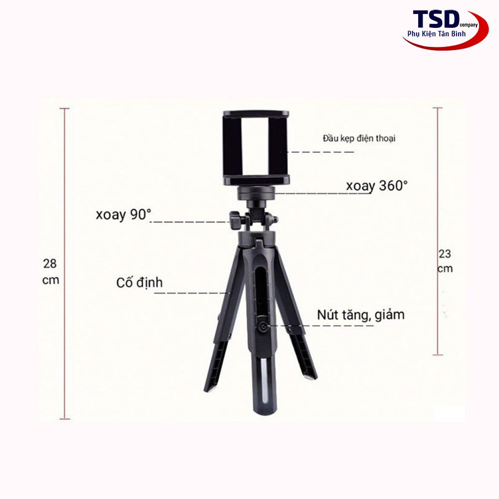Tripod Support Mini Cho Điện Thoại, Máy Ảnh