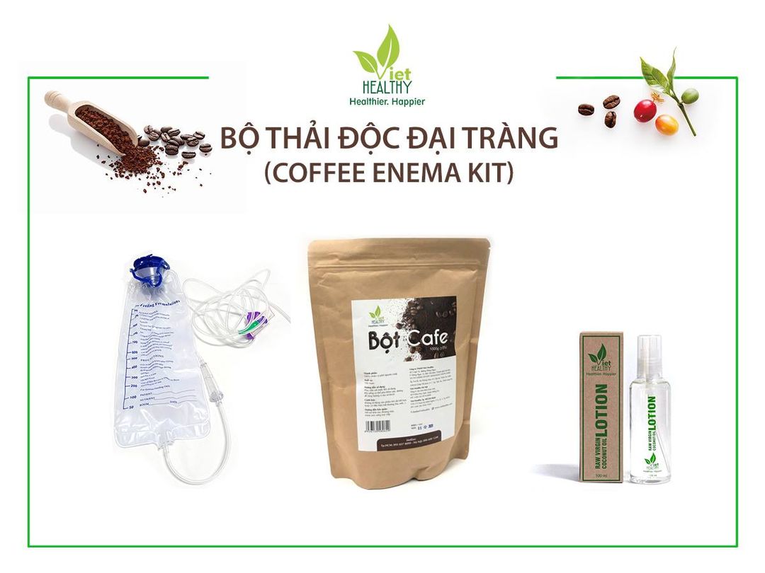 Bột caphe Enema -Bột coffee enema Viethealthy 1kg