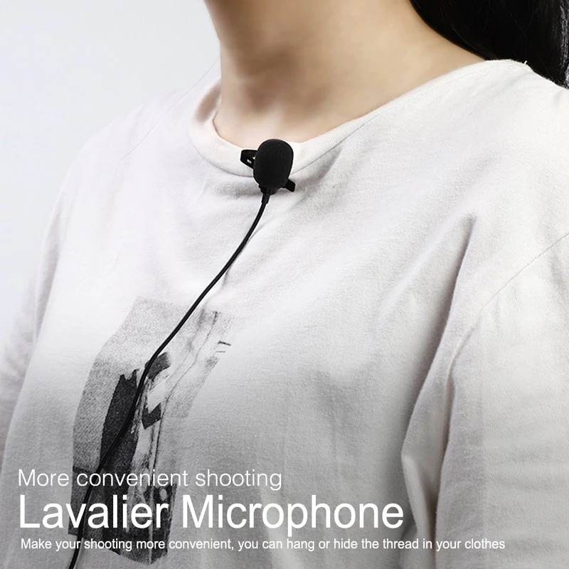 Micro Cài Áo Cho Điện Thoại Chân 3.5mm Type-C Lightning iPhone Android Thu Âm Nhạy Rõ Nét, mic thu âm điện thoại kẹp ve áo CuuLongstore