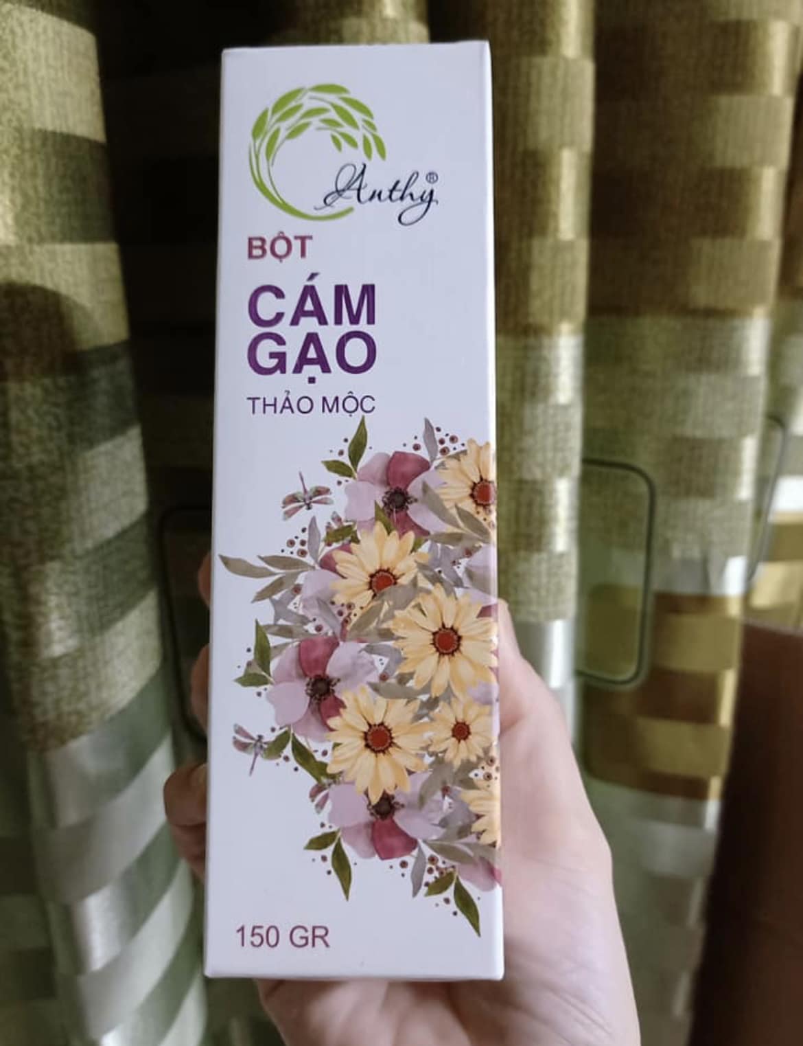 [CHÍNH HÃNG-Date 2026] Bột Cám Gạo Thảo Mộc Anthy 150gram
