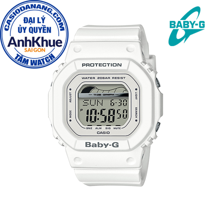 Đồng hồ nữ dây nhựa Casio Baby-G chính hãng Anh Khuê BLX-560-7DR (40mm)