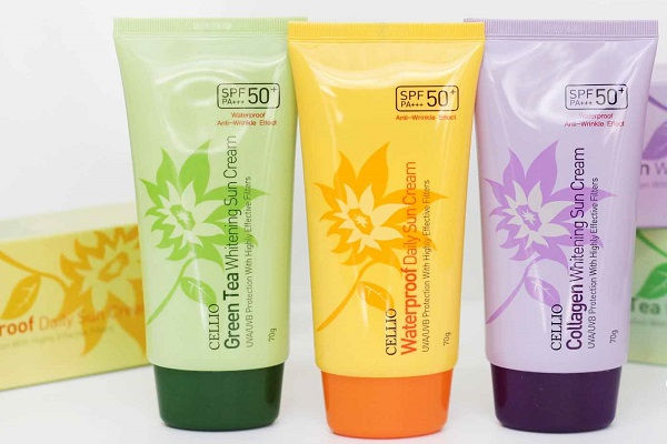 [HCM]Kem Chống Nắng Cellio Hàn Quốc SPF 50+ 70ml Kiểm Soát Dầu  Bảo Vệ Da 8 Tiếng
