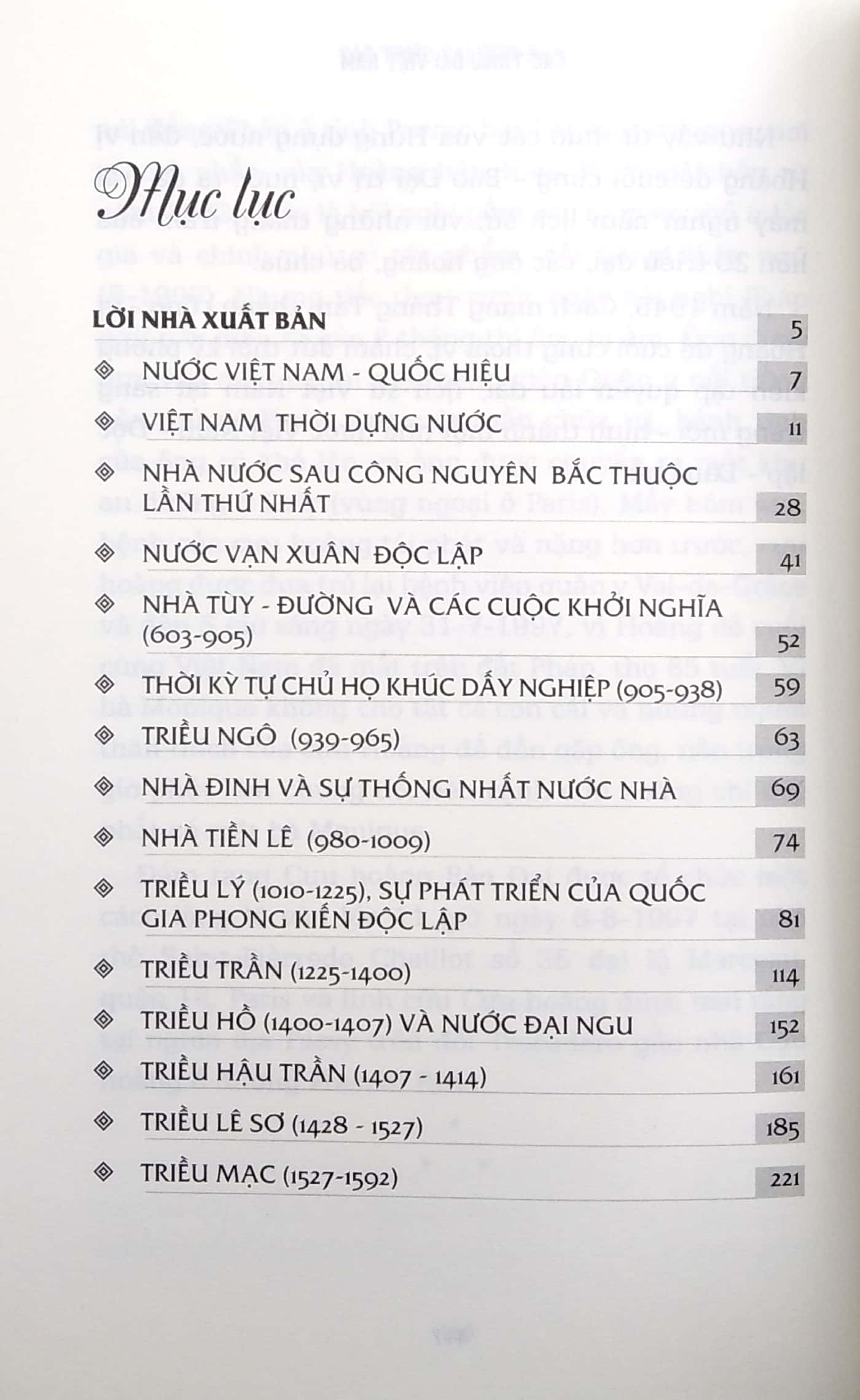 Sách - Các Triều Đại Việt Nam - HHB