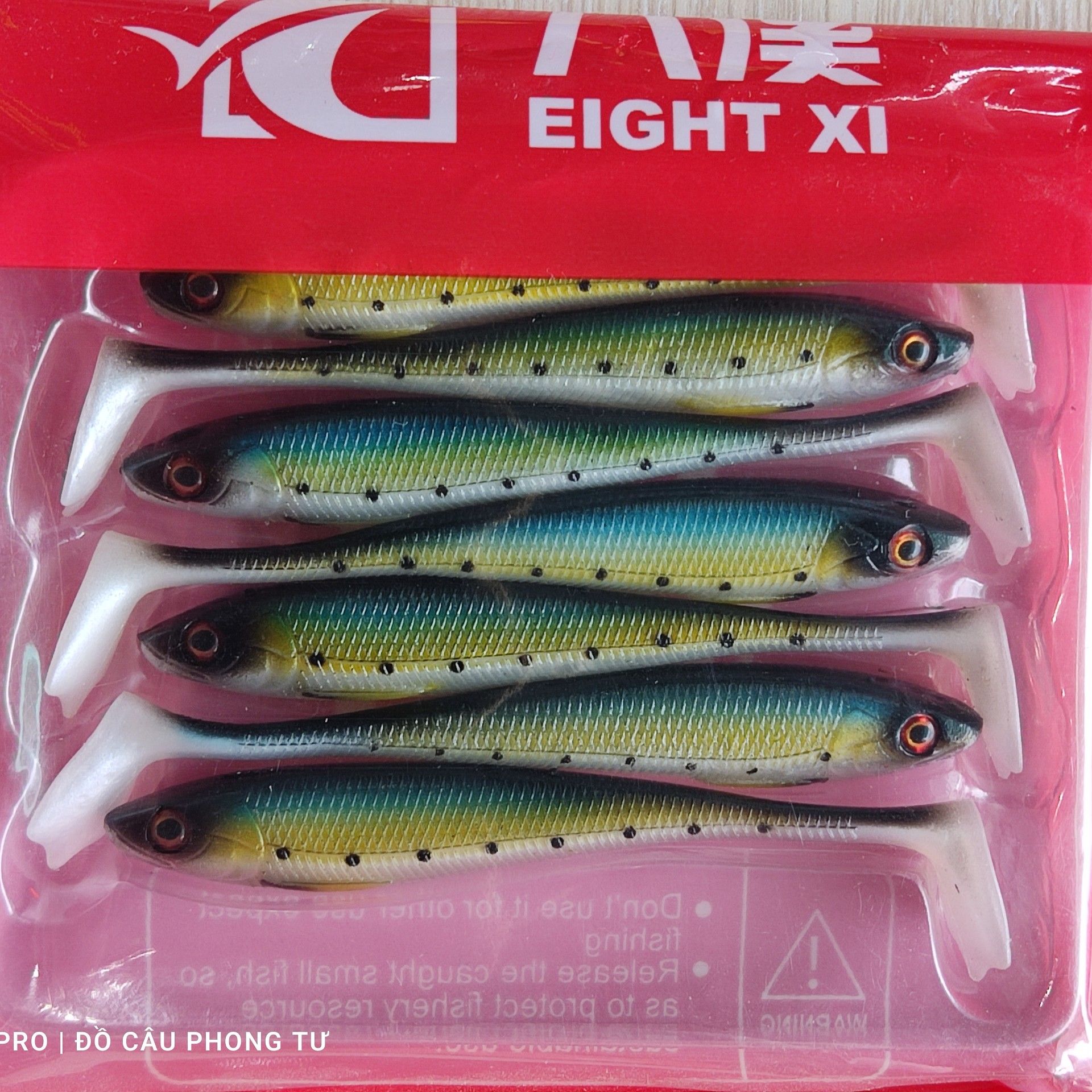 Mồi câu lure cá mềm NFF