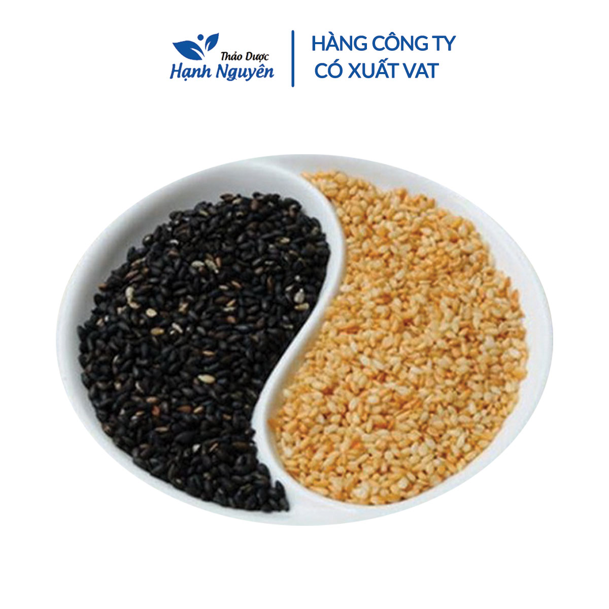 Hạt mè, hạt vừng khô 100g - thảo dược hạnh nguyên