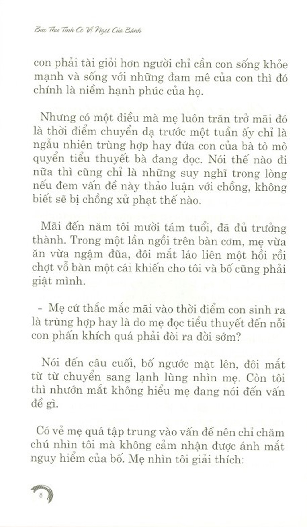 Bức Thư Tình Có Vị Ngọt Của Bánh