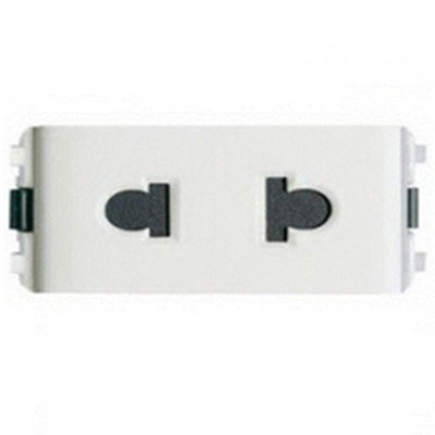 Ổ cắm đơn 2 chấu 10A dòng Concept 3426USM G19