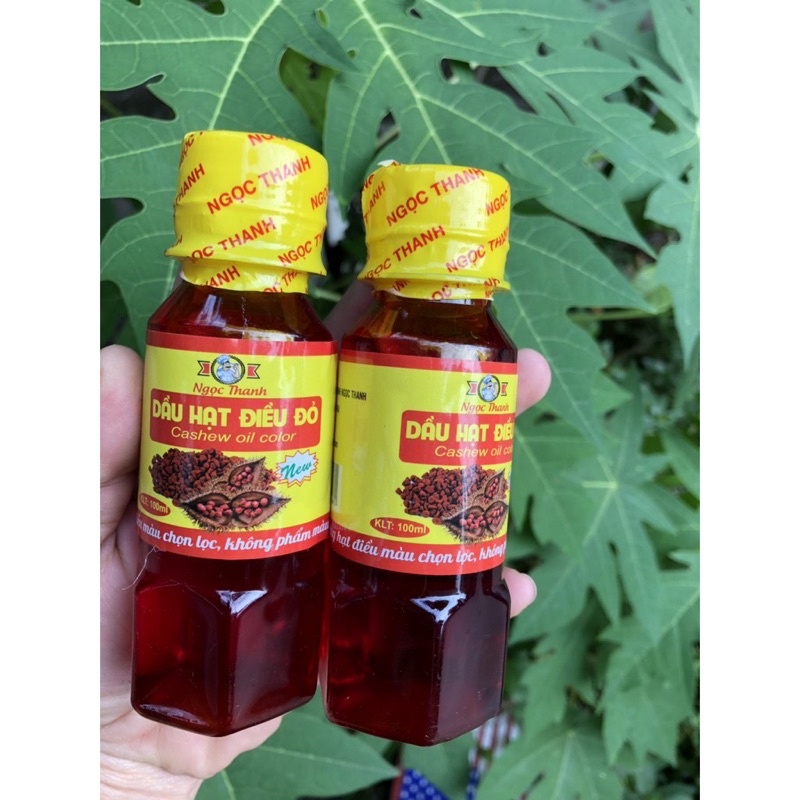 Dầu điều đỏ nguyên chất lọ 100ml