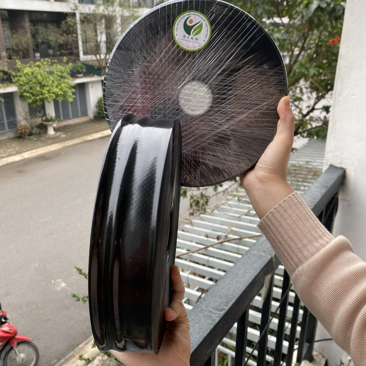 Ống tưới phun mưa phi 27mm