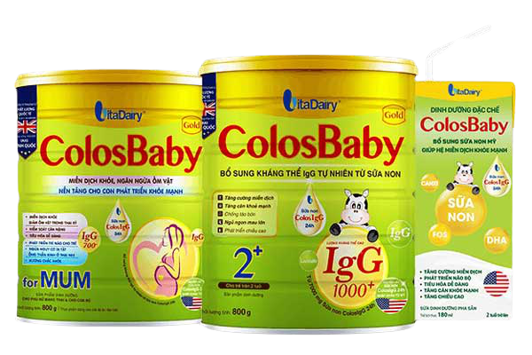 Sữa non ColosBaby 0+ 400g (trẻ từ 0 – 12 tháng)