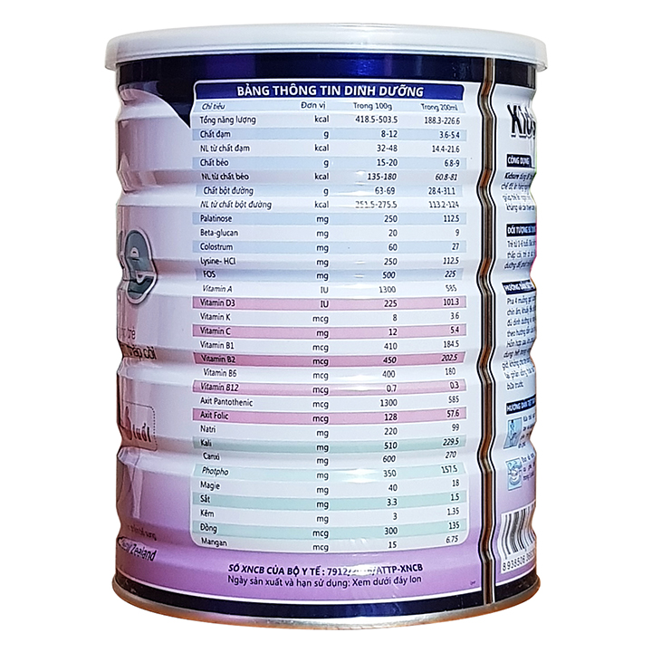 Sữa bột công thức Havit Kidsure 900g(1-6 tuổi)