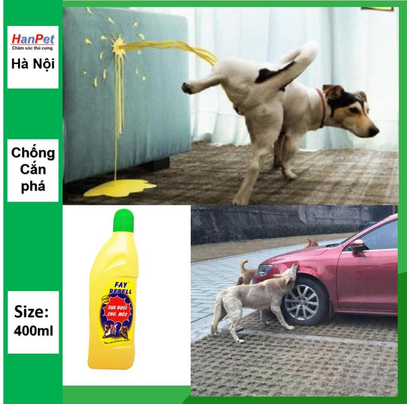 HN- Dung Dịch Xua Đuổi Chó Mèo Chống Cắn Phá FAY REPELL / Xịt ngăn chó mèo phóng uế bừa bãi/ xịt khử mùi hôi