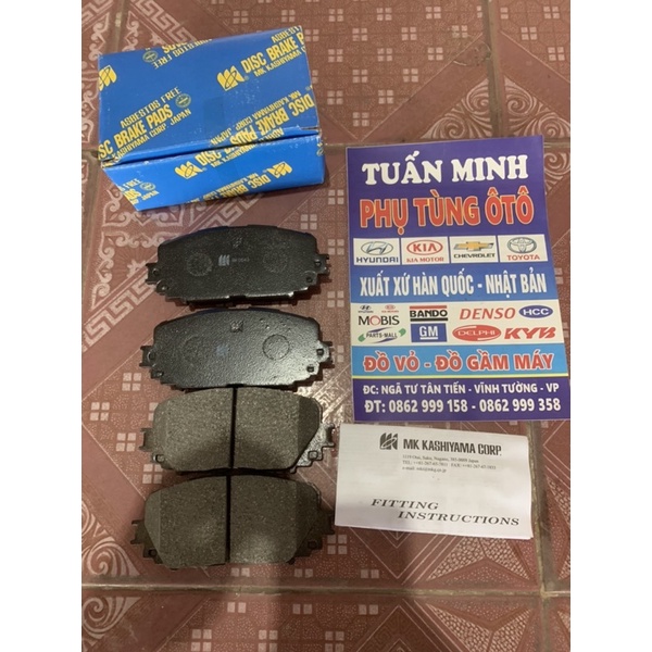 Má phanh trước vios 2008-2017