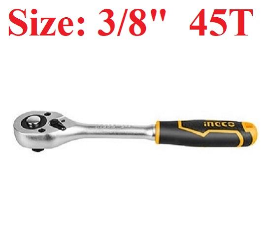 Cần siết 2 chiều (3/8 inch 45T) Ingco HRTH0838