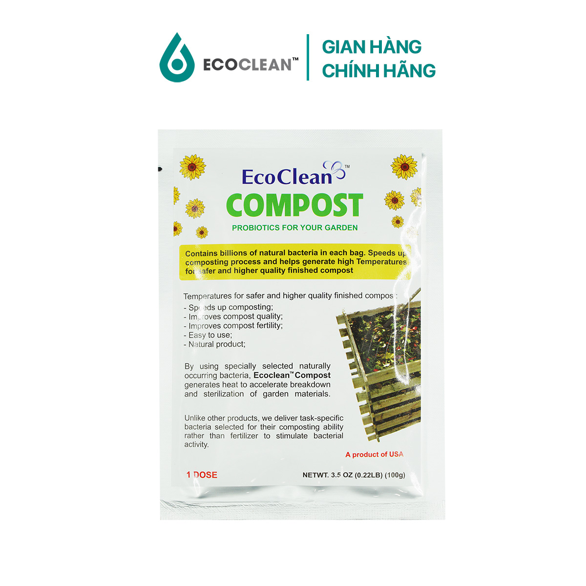Vi Sinh Ủ Phân Hữu Cơ - EcoClean Compost