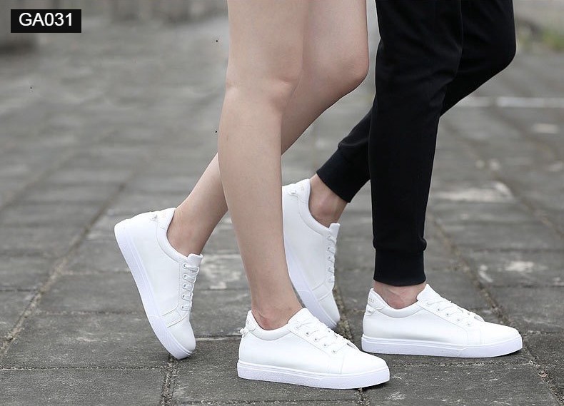 Giày Bata Mẫu Trơn Đế Cao Su Êm Chân GA031 [HCM] [Giày Cặp Nam Nữ]