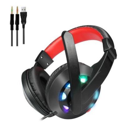 Tai Nghe Chơi Game Misde A65 Có Đèn Led Cho Pc