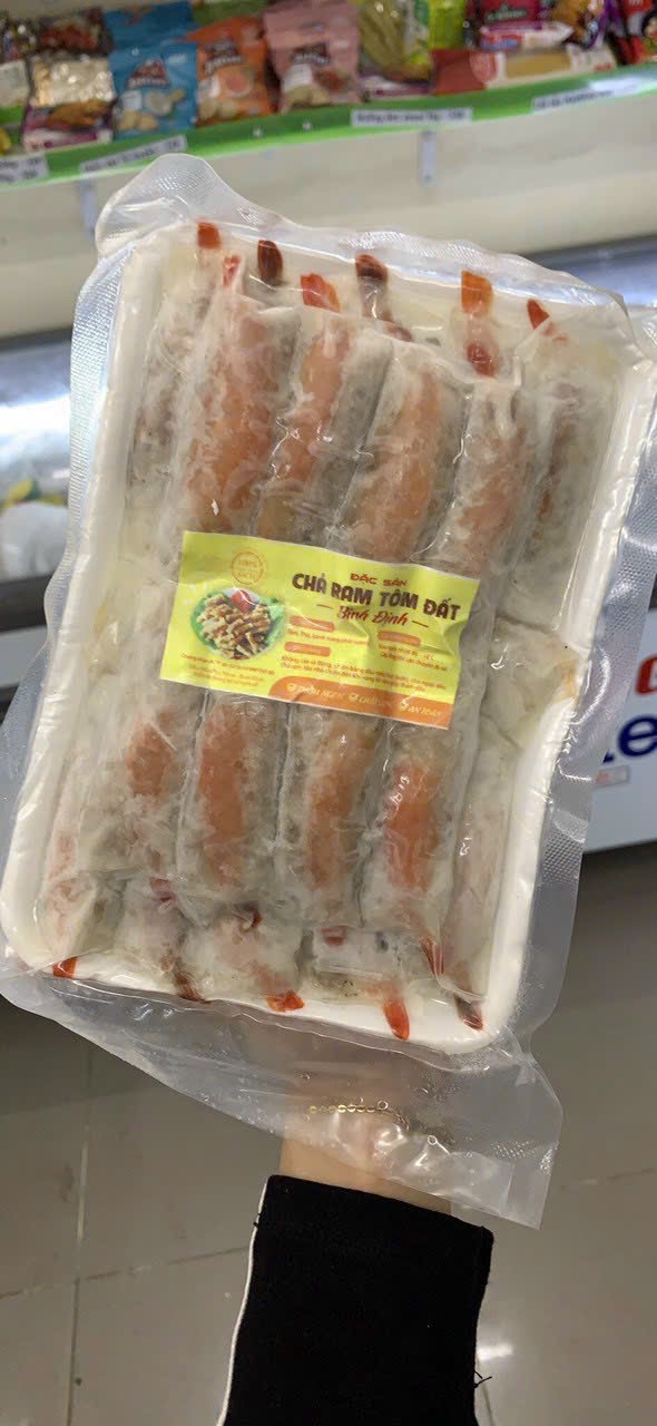 Chả ram tôm đất Bình Định 500g