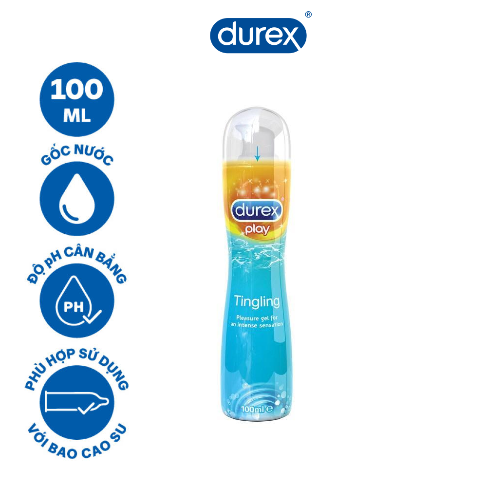 Gel bôi trơn Durex Play Tingling 100ml
