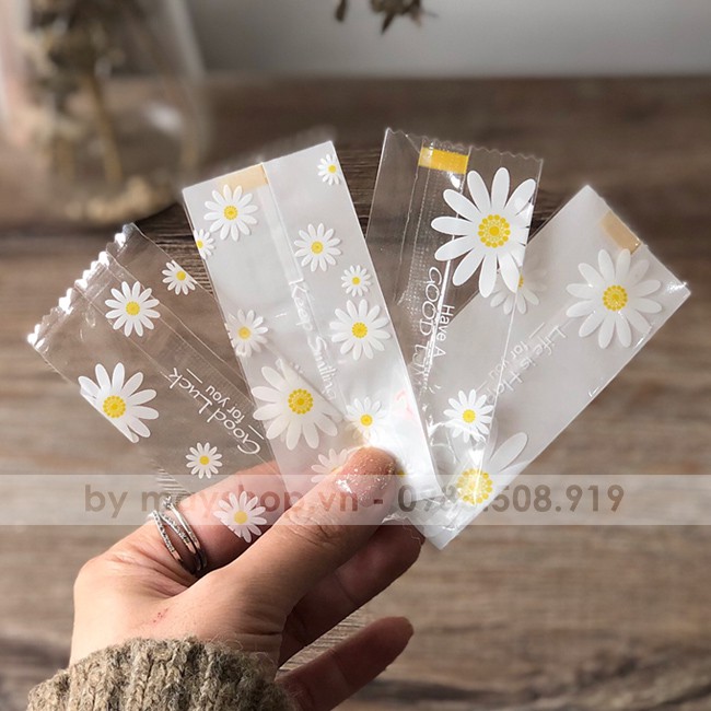 100 túi kẹo nougat cúc họa mi/ tk28