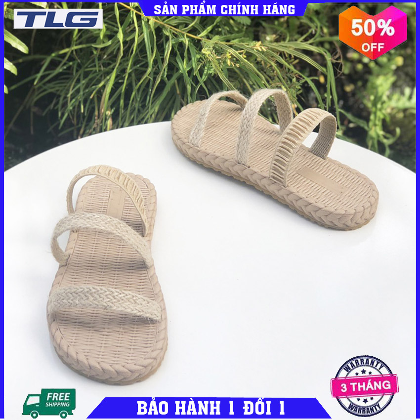 Dép lê cói nữ  Đồ Da Thành Long TLG 21436