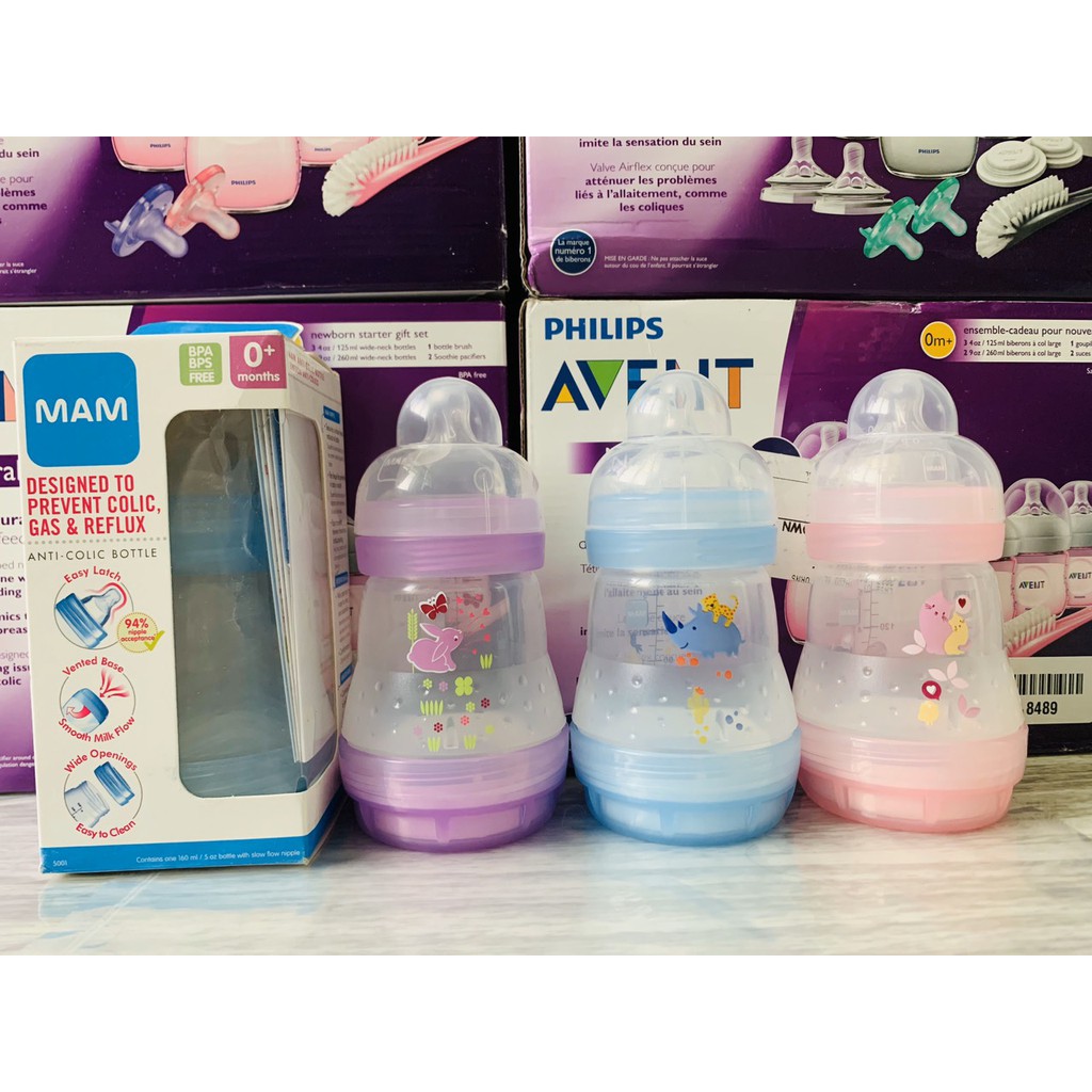 Bình sữa MAM 160ml - 260ml - Đức