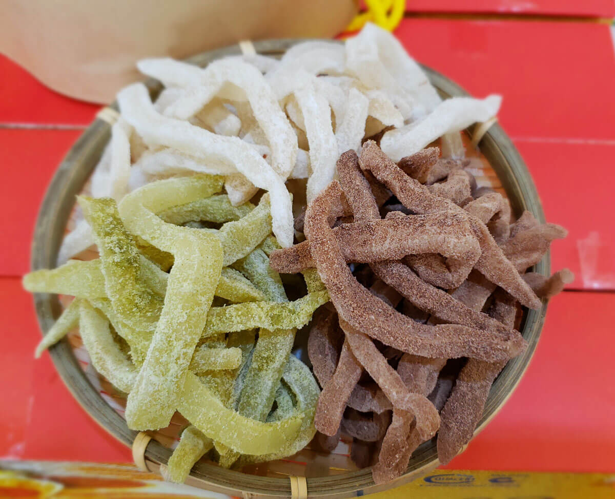 Mứt Dừa Sữa Mix 3 Vị 500GR