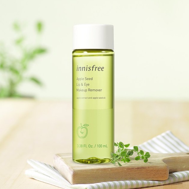 Tẩy trang mắt môi  Apple Seed Lip & Eye Makeup Remover 100ml