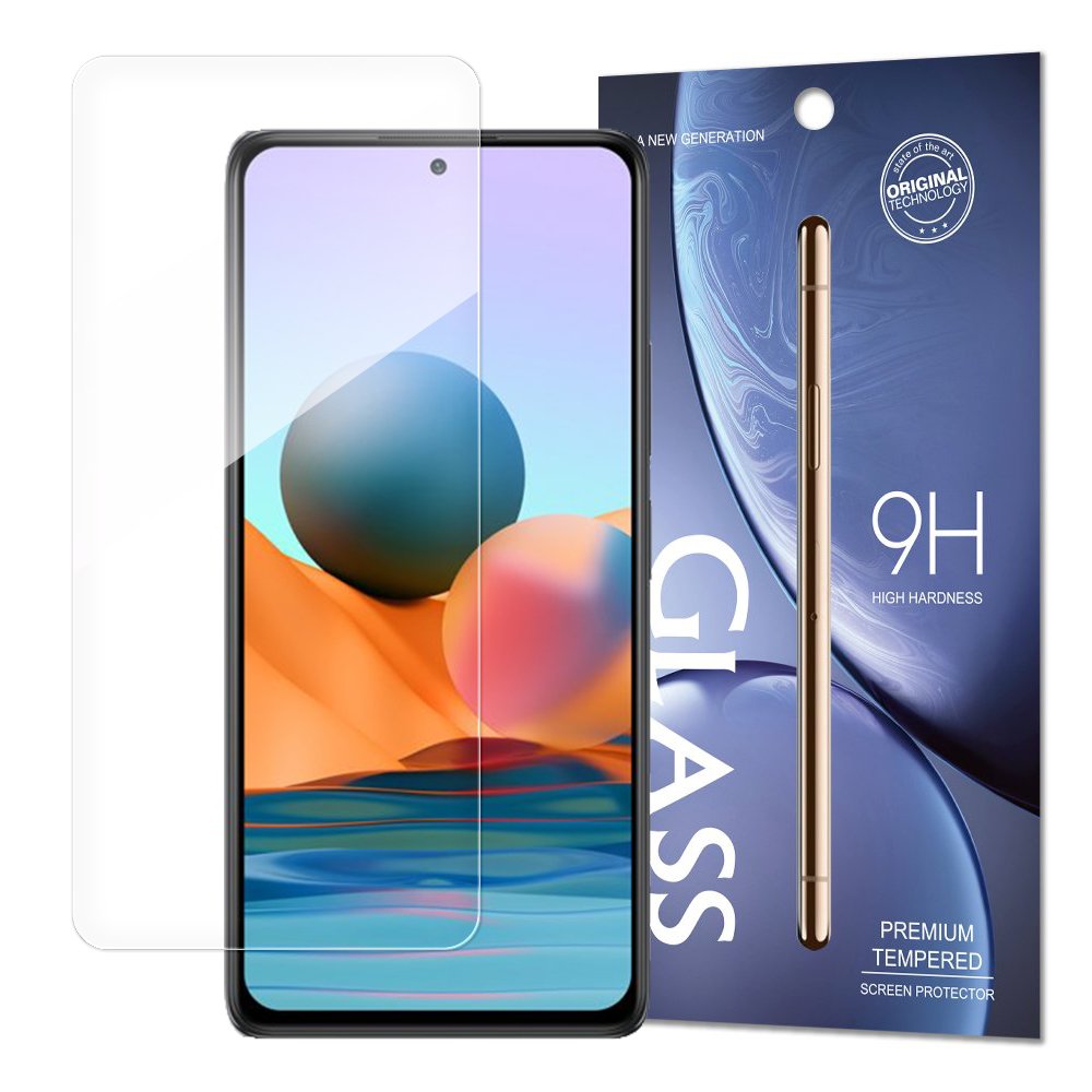 Kính cường lực trong suốt Xiaomi Redmi Note 10 Pro