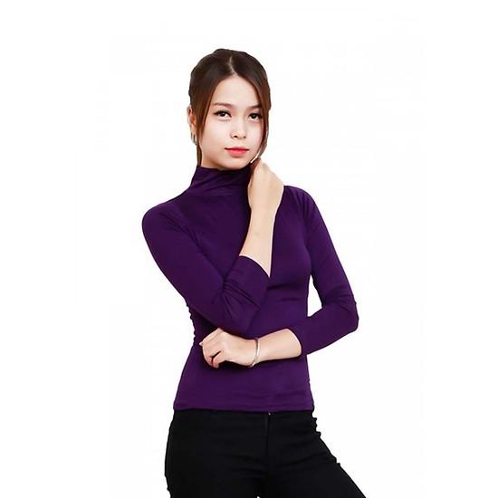 Áo giữ nhiệt cổ lọ lót nỉ