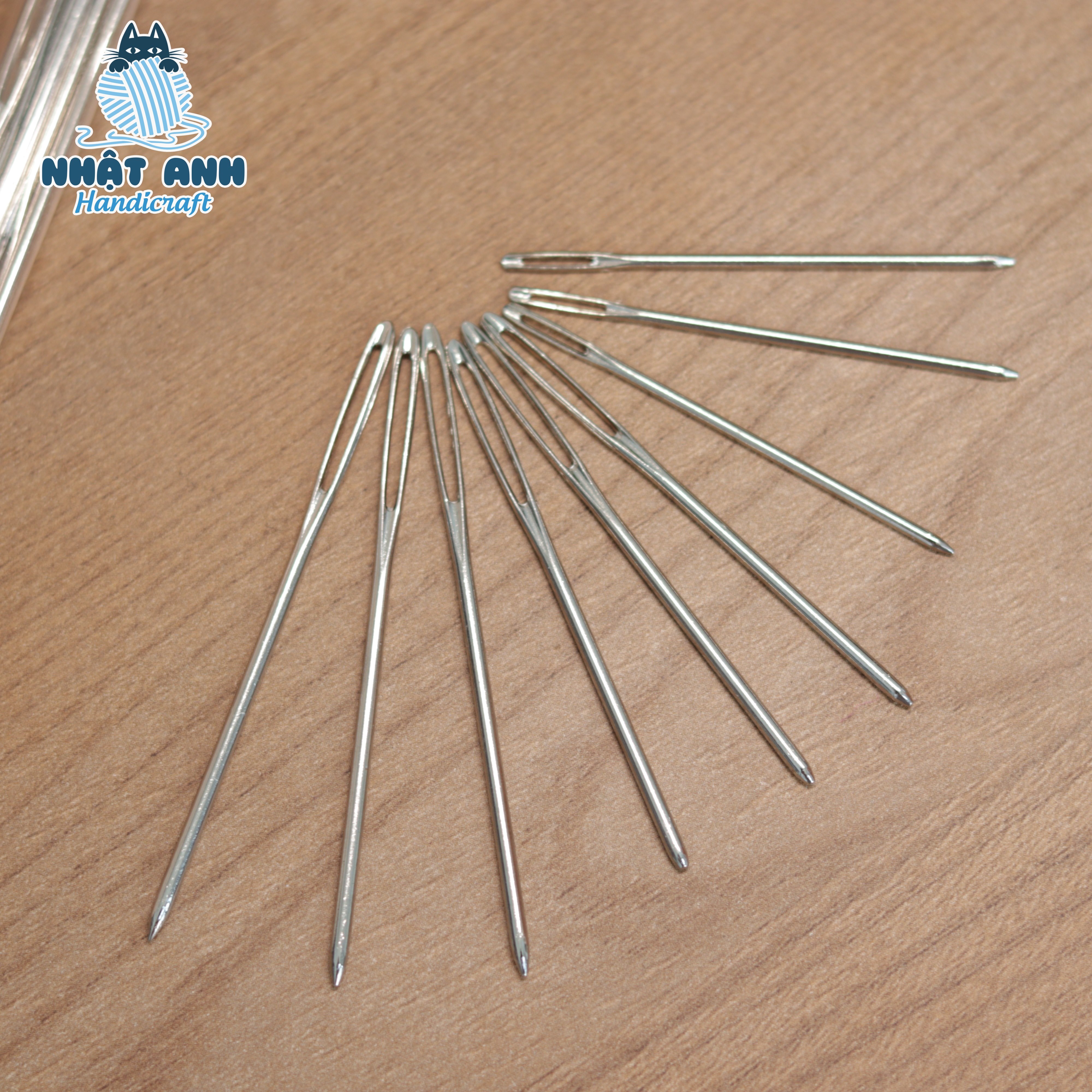 Hộp Kim khâu len (9 cái gồm 3 size)