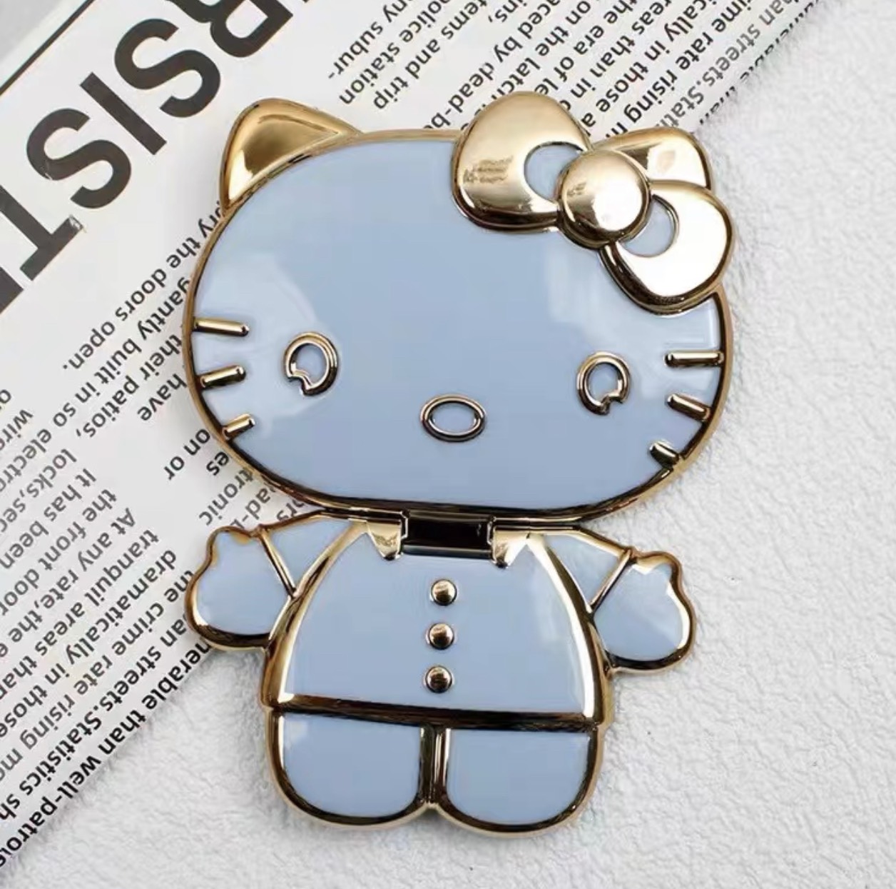 Giá đỡ kèm gương Hello Kitty