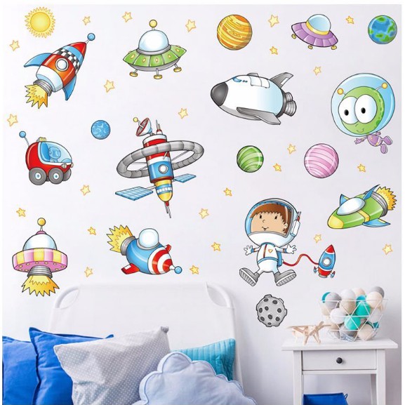 [20 mẫu] Decal dán tường, tranh dán tường cho bé được chọn mẫu
